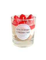 Gorgeous Wreck Design CANDLE-StrawberryCheesecake Chandelle dessert - Gâteau au fromage aux fraises - Gorgeous Wreck Design vendu par Veille sur toi