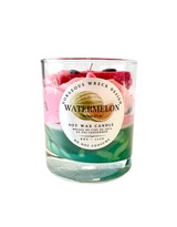 Gorgeous Wreck Design CANDLE-Watermelon Chandelle dessert - Melon d'eau - Gorgeous Wreck Design vendu par Veille sur toi