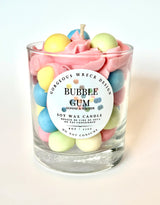 Gorgeous Wreck Design CANLDE-BubbleGum Chandelle dessert - Gomme balloune - Gorgeous Wreck Design vendu par Veille sur toi
