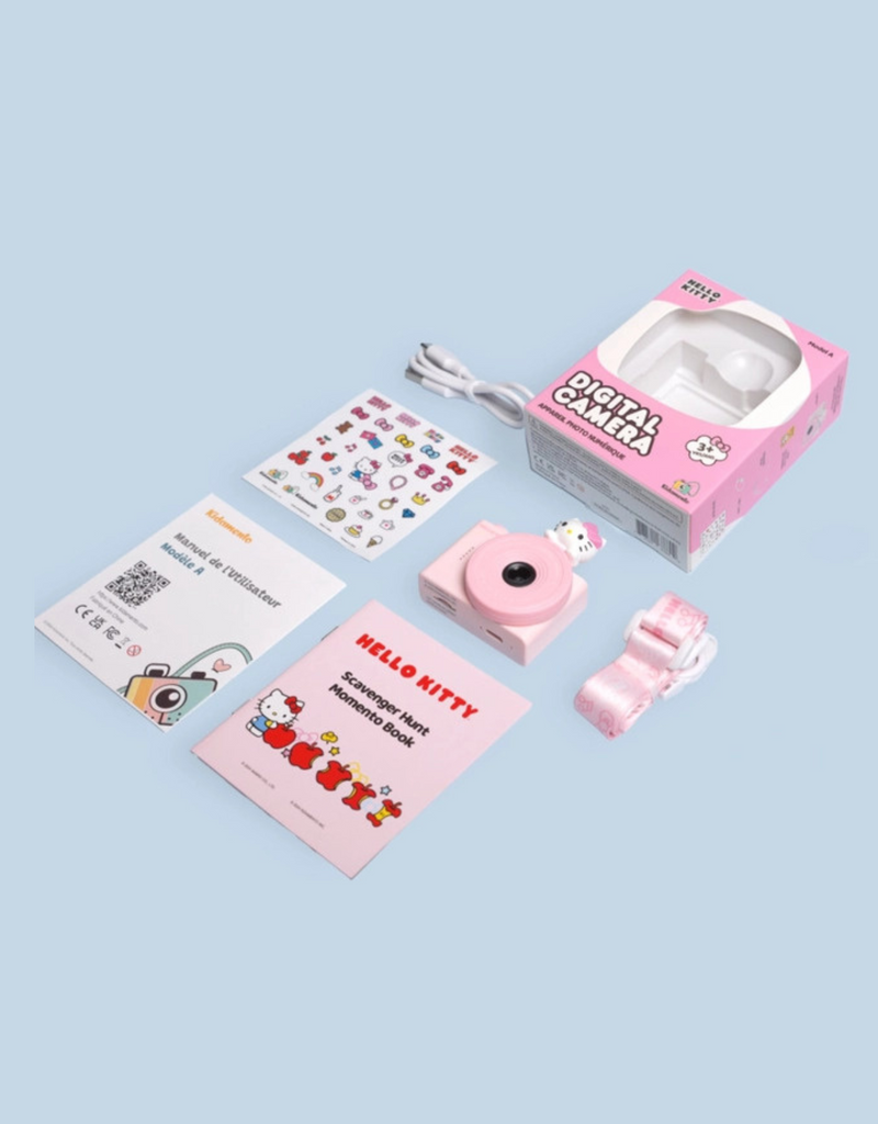 Appareil photo pour enfant - Modèle A - Hello Kitty - Kidamento