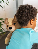 Hugimals HUG003PU Peluche lourde et apaisante - Charlie le chiot - Hugimals vendu par Veille sur toi