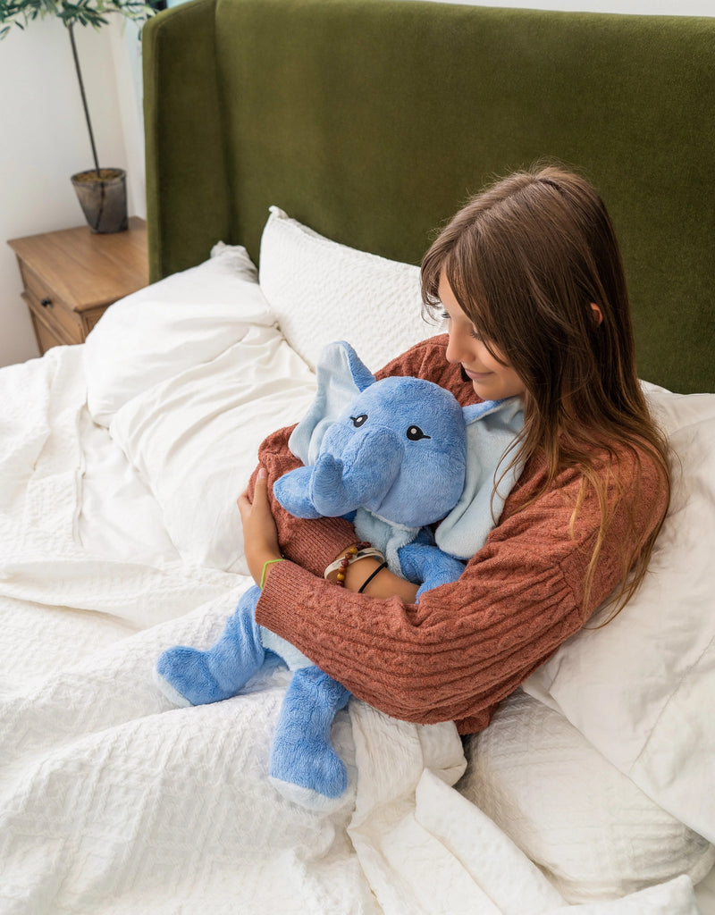 HUGIMALS Emory L'éléphant animal en peluche de 2,04 kg pour enfants, adolescents et adultes HUGIMALS Emory L'éléphant animal en peluche de 2,04 kg pour enfants, adolescents et adultes