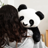 Hugimals HUG061PA-PB Peluche lourde et apaisante - Bowie le panda - Hugimals vendu par Veille sur toi