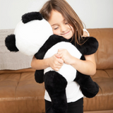 Hugimals HUG061PA-PB Peluche lourde et apaisante - Bowie le panda - Hugimals vendu par Veille sur toi