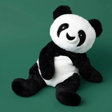 Hugimals HUG061PA-PB Peluche lourde et apaisante - Bowie le panda - Hugimals vendu par Veille sur toi