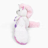 Hugimals HUG062UN-PB Peluche lestée enveloppante Hugaround - Echo la licorne - Hugimals vendu par Veille sur toi