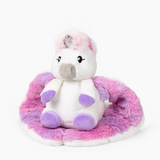 Hugimals HUG062UN-PB Peluche lestée enveloppante Hugaround - Echo la licorne - Hugimals vendu par Veille sur toi