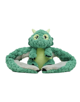 Hugimals HUG083DR-PB Peluche lestée enveloppante Hugaround - Zephyr le dragon - Hugimals vendu par Veille sur toi