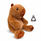 Hugimals HUG103CA-PB Peluche lourde et apaisante - Cam le capybara - Hugimals vendu par Veille sur toi
