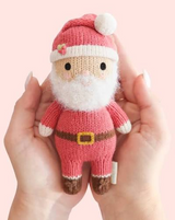 Plush with pretty box - Tiny 6" - Santa - Cuddle + Kind