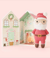 Plush with pretty box - Tiny 6" - Santa - Cuddle + Kind
