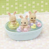 Ensemble de bain des bébés triplets Crème - Calico Critters