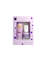 Inuwet VINDV02 Duo baume à lèvre et vernis à ongle pour enfant - Inuwet Mauve: baume guimauve et vernis myrtille vendu par Veille sur toi