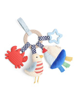 Itzy Ritzy 303402007 Jouet d'activité de dentition Bitzy Busy Ring™ - Itzy Ritzy Nautique vendu par Veille sur toi