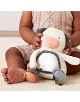 Itzy Ritzy 306601562 Peluche Vache avec miroir sensoriel - Itzy Ritzy vendu par Veille sur toi