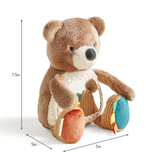 Itzy Ritzy 306601853 Peluche Ours avec miroir sensoriel - Itzy Ritzy vendu par Veille sur toi