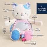 Itzy Ritzy 306602082 Peluche Chat avec miroir sensoriel - Itzy Ritzy vendu par Veille sur toi
