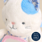 Itzy Ritzy 306602082 Peluche Chat avec miroir sensoriel - Itzy Ritzy vendu par Veille sur toi