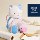 Itzy Ritzy 306602082 Peluche Chat avec miroir sensoriel - Itzy Ritzy vendu par Veille sur toi