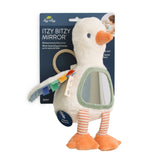 Itzy Ritzy 306602156 Peluche Oie avec miroir sensoriel - Itzy Ritzy vendu par Veille sur toi