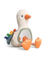 Itzy Ritzy 306602156 Peluche Oie avec miroir sensoriel - Itzy Ritzy vendu par Veille sur toi
