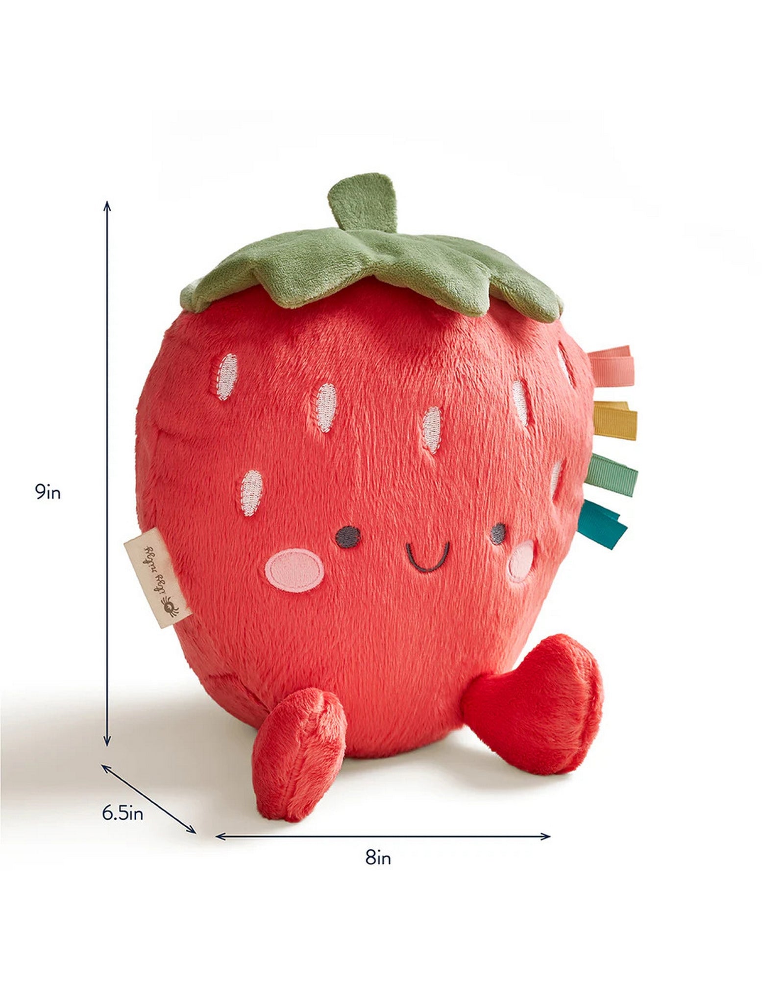TOP TOY Rosy Spring Strawberry ぬいぐるみ Sweetie Snuggles™ Plush - Bonnie the strawberry - Itzy Ritzy
