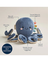 Itzy Ritzy 306701680 Peluche câline - Ollie la Pieuvre - Sweetie Snuggles™ - Itzy Ritzy vendu par Veille sur toi