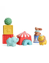 Itzy Ritzy 407002017 Jeu de blocs sensoriels Itzy Blocks™ - Cirque - Itzy Ritzy vendu par Veille sur toi
