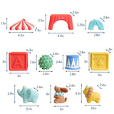 Itzy Ritzy 407002017 Jeu de blocs sensoriels Itzy Blocks™ - Cirque - Itzy Ritzy vendu par Veille sur toi