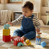 Itzy Ritzy 407002017 Jeu de blocs sensoriels Itzy Blocks™ - Cirque - Itzy Ritzy vendu par Veille sur toi