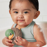Itzy Ritzy 456402188 Jouet de bain - La famille Itzy ducky - Canard Colvert - Itzy Ritzy vendu par Veille sur toi
