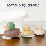 Itzy Ritzy 456402188 Jouet de bain - La famille Itzy ducky - Canard Colvert - Itzy Ritzy vendu par Veille sur toi