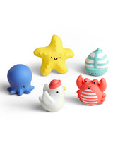 Itzy Ritzy 456501865 Marionnettes à doigt Bitzy Puppets™ avec un gicleur - Nautique - Itzy Ritzy vendu par Veille sur toi