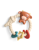 Itzy Ritzy 604401743 Anneau de dentition Ritzy Rattle® - Arc-en-ciel - Itzy Ritzy Vache Highland vendu par Veille sur toi