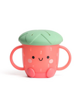 Itzy Ritzy 807201681 Gobelet à collation- Itzy Snack Cup™ - Itzy Ritzy Fraise vendu par Veille sur toi