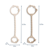 Itzy Ritzy 807202043 Ensemble d'attache pour jouets et collations Itzy Strap Pack™ - Itzy Ritzy vendu par Veille sur toi