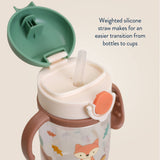 Itzy Ritzy 807202187 Gobelet avec paille et poignées Itzy Sips™ - Boisé - Itzy Ritzy vendu par Veille sur toi