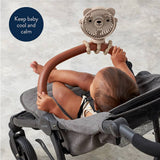 Itzy Ritzy Canada 905951780 *New* Itzy Breeze 3-Speed Stroller Fan™ Taupe vendu par Veille sur toi
