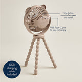 Itzy Ritzy Canada 905951780 *New* Itzy Breeze 3-Speed Stroller Fan™ Taupe vendu par Veille sur toi