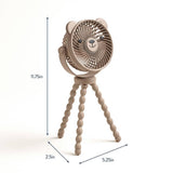 Itzy Ritzy Canada 905951780 *New* Itzy Breeze 3-Speed Stroller Fan™ Taupe vendu par Veille sur toi