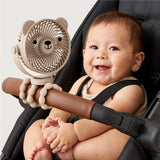 Itzy Ritzy Canada 905951780 *New* Itzy Breeze 3-Speed Stroller Fan™ Taupe vendu par Veille sur toi