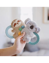 Itzy Ritzy Hochet en peluche avec anneau de dentition - Itzy Ritzy vendu par Veille sur toi