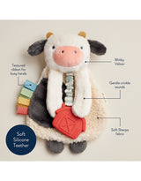 Itzy Ritzy Jouet en peluche et anneau de dentition - Itzy Friends Lovey - Itzy Ritzy vendu par Veille sur toi