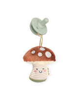 Itzy Ritzy PPAL8497 Peluche et suce en silicone Sweetie Pal™ - Itzy Ritzy Champignon vendu par Veille sur toi