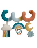 Itzy Ritzy SPRL8450 Jouet d'activité spirale pour siège d'auto ou poussette Bitzy Bespoke™ - Itzy Ritzy Arc-en-ciel coloré vendu par Veille sur toi