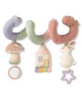 Itzy Ritzy SPRL8497 Jouet d'activité spirale pour siège d'auto ou poussette Bitzy Bespoke™ - Itzy Ritzy Lapin pastel vendu par Veille sur toi