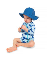 Jan & Jul Chapeau floppy en coton - Bleu atlantique - Jan & Jul vendu par Veille sur toi