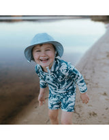 Jan & Jul Chapeau Soleil Floppy en Coton - Bleu Clair - Jan & Jul vendu par Veille sur toi