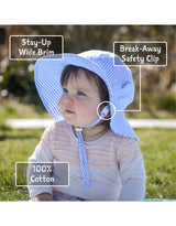 Jan & Jul Chapeau Soleil Floppy en Coton - Cerises - Jan & Jul vendu par Veille sur toi