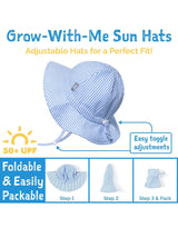 Jan & Jul Chapeau Soleil Floppy en Coton - Olive Kaki - Jan & Jul vendu par Veille sur toi